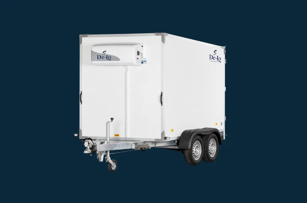 Vriesaanhanger van De-Lo, schuin van voren